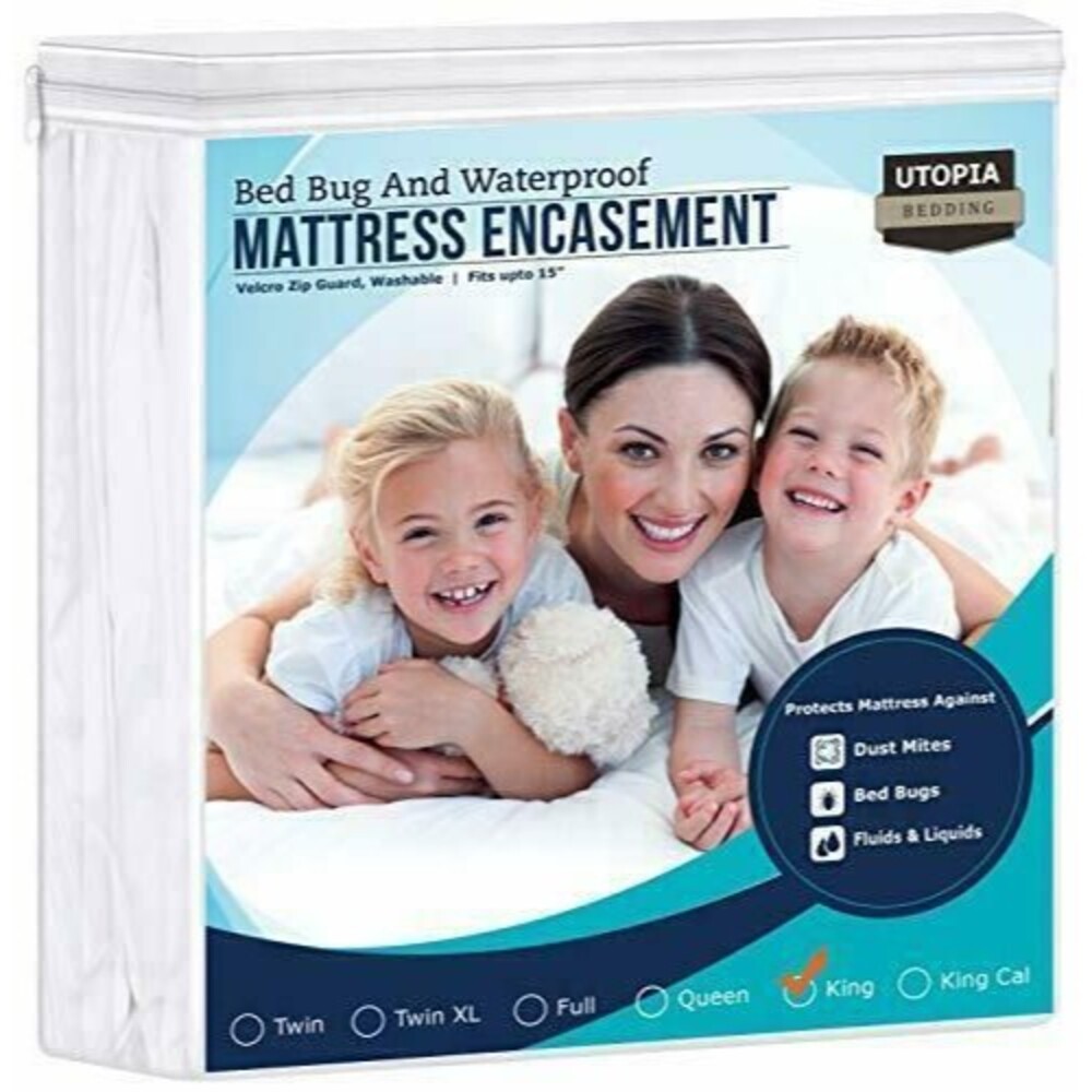 Utopia Bedding UB0034 Waterproof Mattress - White